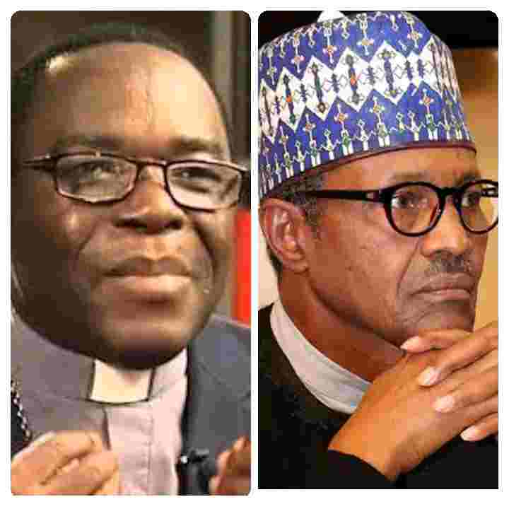 EASTER: Bishop Kukah Says Nigeria Is Totally Broken, Counsels Buhari On Way Forward