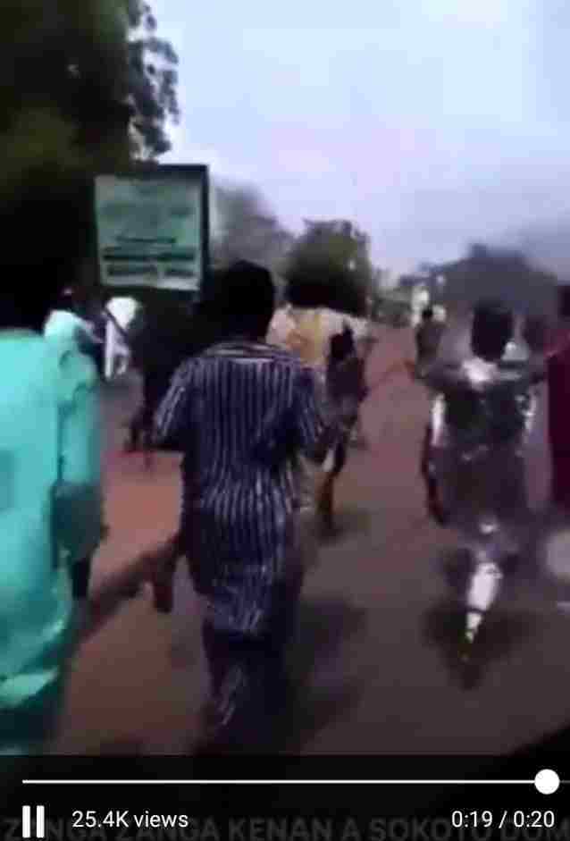 DeborahSamuel[Breaking]:Sokoto Protest Worsens,As A Catholic Church Reportedly Burnt, Claims Attack On Christians,MURIC Condemns Killing -Source[Eagle’sPhotos]