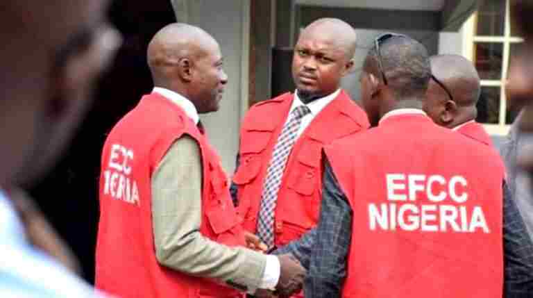 Breaking:EFCC Operatives Storm PDP Convention…