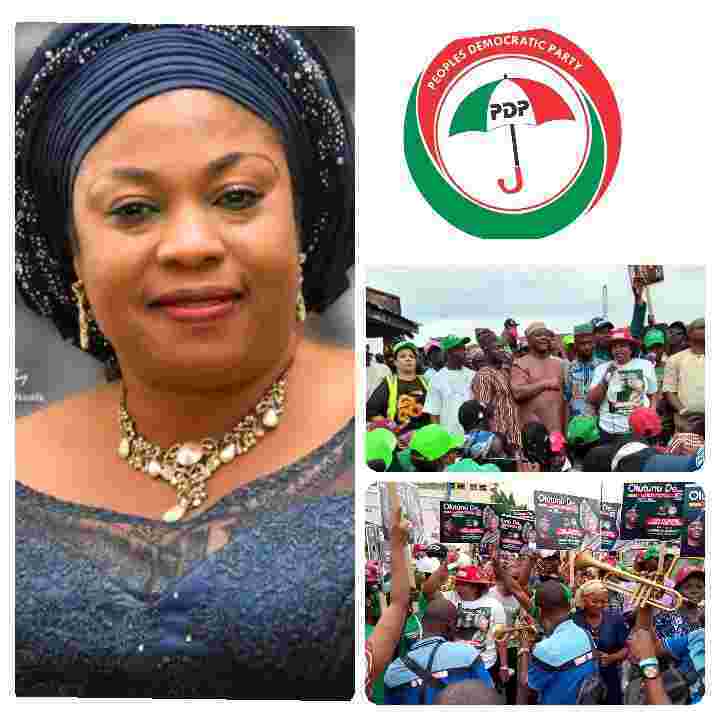 WOMEN INCLUSION[OYSHA2023]:Mammoth Crowd Throngs Ibadan North, Agog As Comforter’Olutunu Dee’Officially Declares Intention (Videos&Photos)