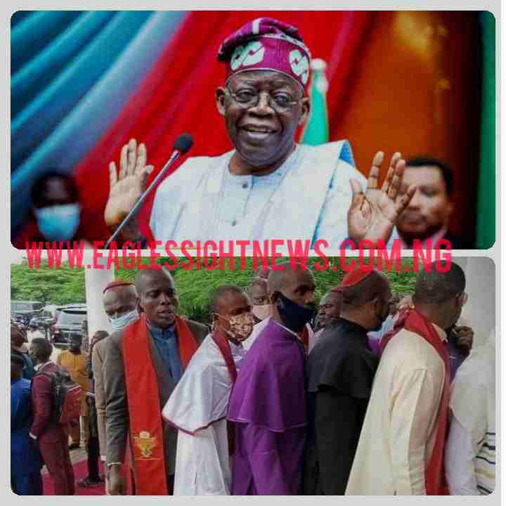 Just In:Tinubu Breaks Silence About Fake Christian Clerics For Shettima’s Unveiling