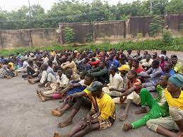 Insecurity:Amotekun Intercepts Truck Load Of Travelers From Zamfara In Ibadan[Photos]