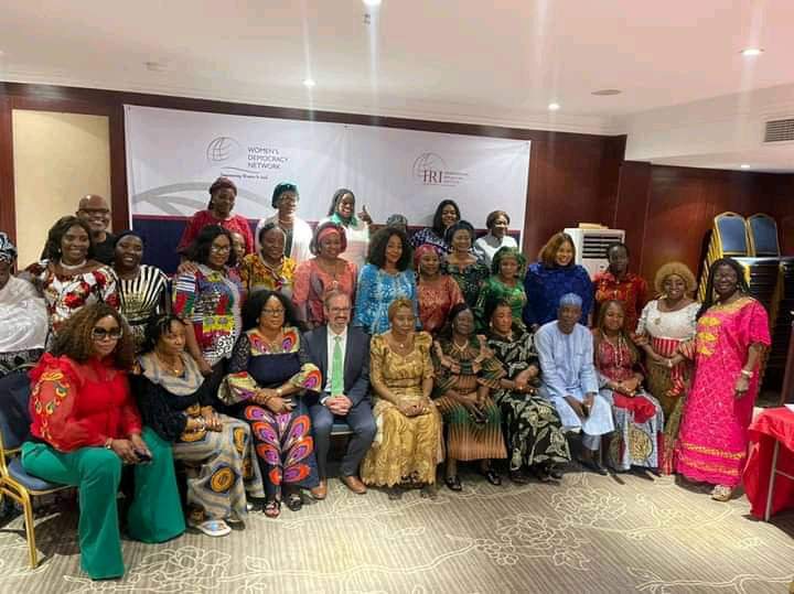 Women Inclusion In Politics:Comforter, Marian Atiku, PDP Nat’l Woman Leader Others Graced Int’l Republican Program…(Photos & Video)