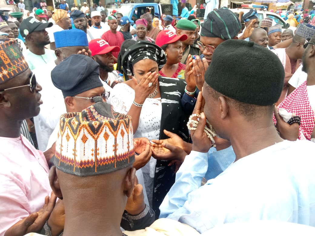 2023:Ibadan North Constituency1 PDP Candidate,Comforter Joins Tegbe, Sarumi To Celebrate Maulud Nabbyyi With Hausa Sabo Community,Receive Outstanding Welcome  ~Eaglessightnews(Photos)