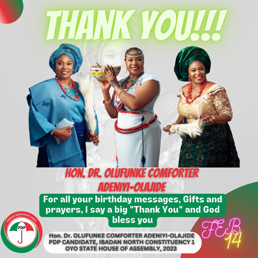 OLUTUNU DEE:PDP Candidate For Ibadan North Constituency1, Comforter Pens Appreciation Note To Well Wishers On Birthday,Joins Makinde To Show Solidarity With The Masses On Ongoing Economic Instability