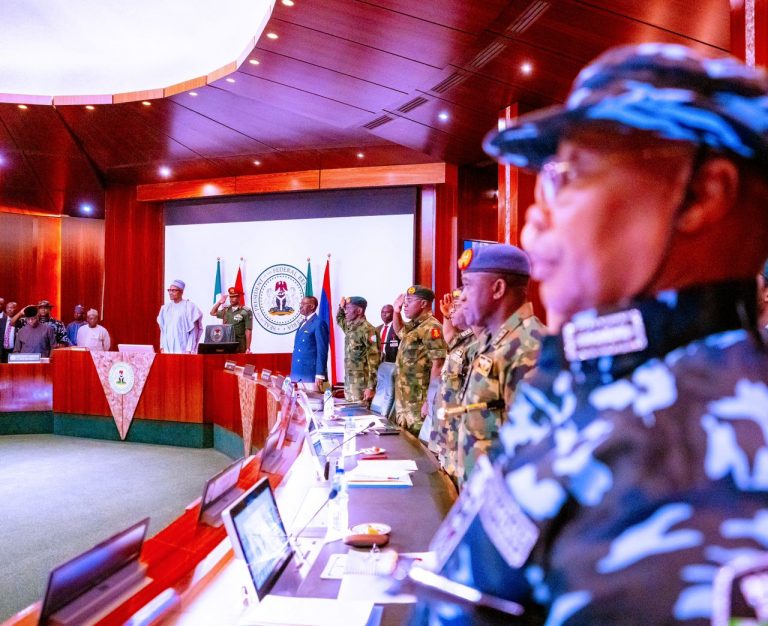 Just In:INEC distributes election materials as Buhari meets security chiefs