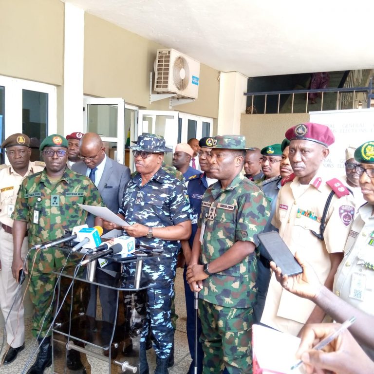 JUST IN:15,000 Joint Security Personnel Deployed to Oyo Ahead of Saturday’s Guber/Assembly Polls