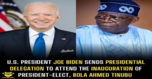 Just In:Biden Releases Names of US Delegation To Grace Tinubu's Inauguration 