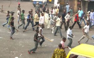 Just In: Tension In Ibadan, Motorists, Residents Flee For Safety as Auxillary Boys Resurface (Detailed+Photo))