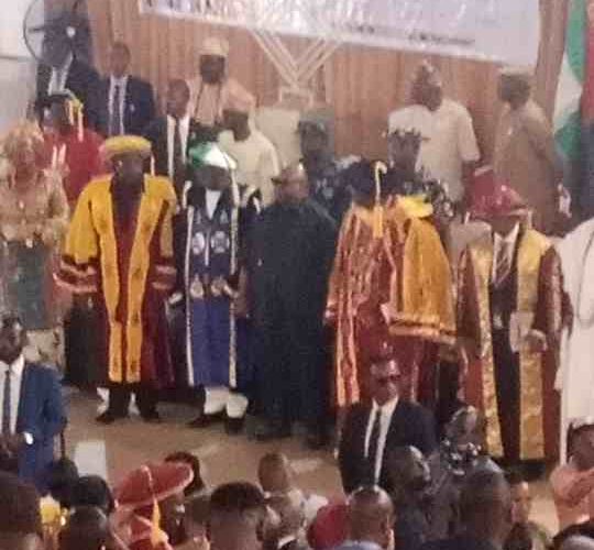 Photos: Makinde, Adeleke, Top Monarchs,Other Top Dignitaries Grace LAUTECH 15 Convocation Ceremonies As Bovas CEO Victory Agboola Bags Honorary Doctorate Degree