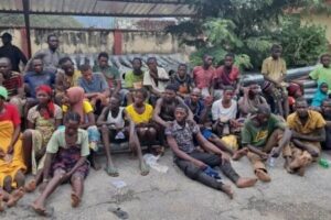 BREAKING:One Dies As Police Raid Kidnappers Den, Rescue 58 Hostages