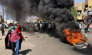 Panic As Bus Evacuating Stranded Nigerians From War-Ravaged Sudan Catches Fire