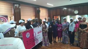 PICTORIAL: Oyo Lawmaker,Comforter Joins First Lady, Tamunominini Makinde To Fight Against Cancer