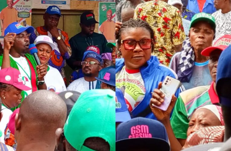 LG Poll: Mammoth Crowd In Oluyole As Mogbonjubola, Dikko Splash Big On Akeem Olatunji’s Campaign