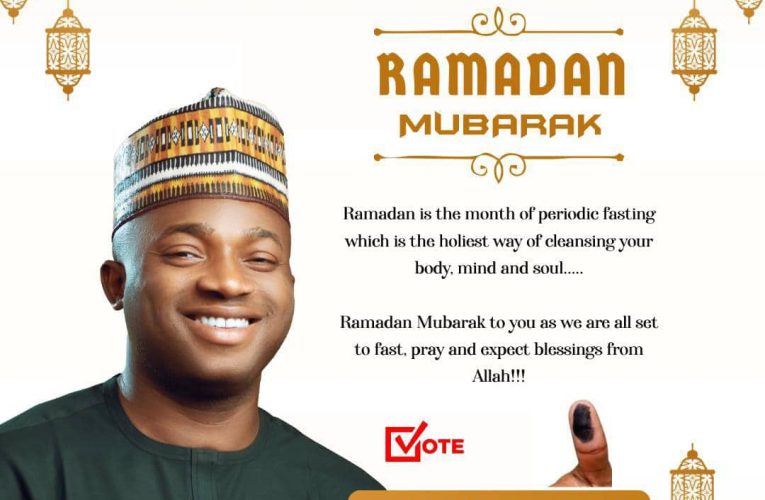 Ramadan:Olufade Extends Greetings To Muslims,Prays For Peace,Joy And Fulfilment Of Prayers