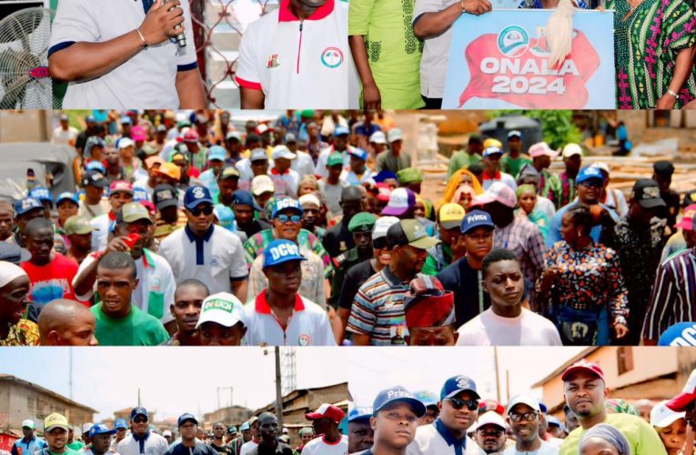 Photos:Residents Agog As Olufade’s Campaign Trail Moves to Ibadan North Ward 4