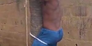 Fact-Check:How Angry Youths Tie Party Chairman To A Tree, Beat Him Mercilessly For Selling Palliatives (Watch Video)