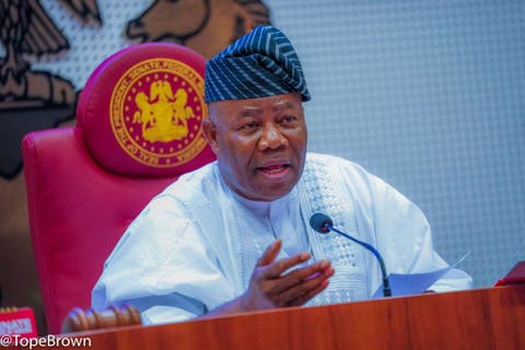 Flash:No Amount of Blackmail Will Stop Senate from Approving New Aircraft for President:Akpabio