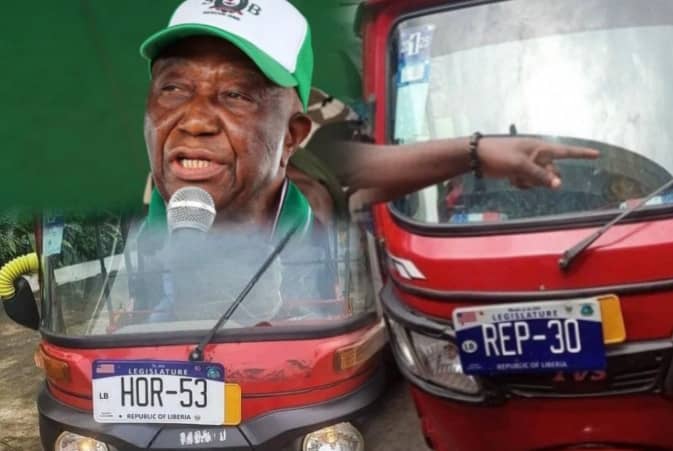 Liberia Lawmakers Resort To Keke “Tricycle”  As President Cuts Own Salary By 40%