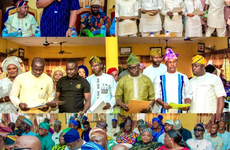 Photos+Full List :IBNLG Boss, Olufade Swears In New Supervisory Councilors And Special Assistants