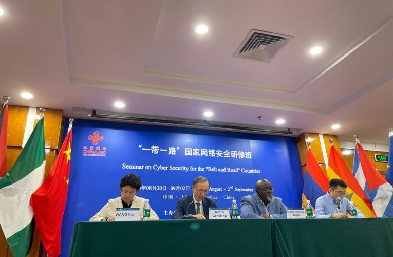 SHANGHAI CONFERENCE : Odidiomo Stresses  the Importance of Cybersecurity