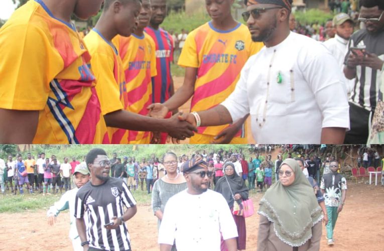 IBNLG Chairman, Olufade Kicks Off Yemetu 5-A-Side Football Competition