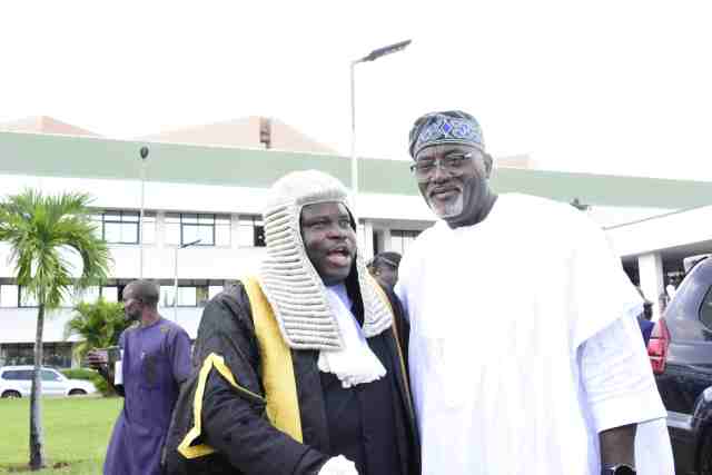 Reps Member, Odidiomo Felicitates, Ogunrinde on SAN Conferment