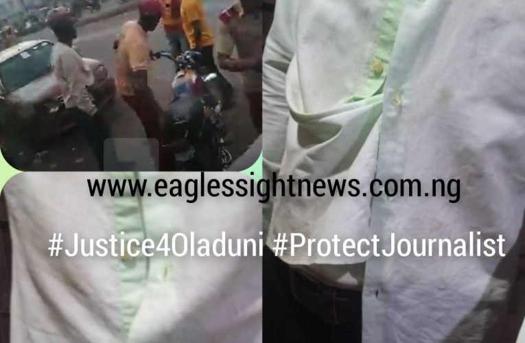 BREAKING: Ibadan Journalist Assaulted by Amotekun, OYRTMA Officers , Phone Carted Away (Video+Photos)