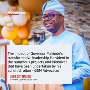 Makinde's Masterclass in Good Governance