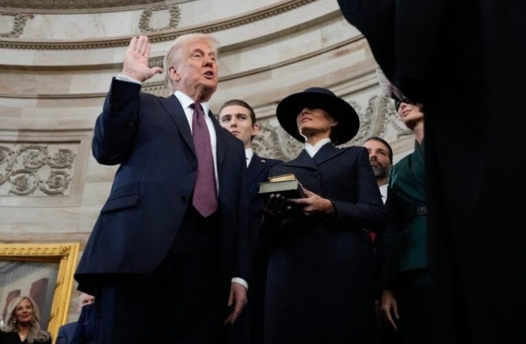 Breaking:Donald Trump Sworn In As 47th US President (Photos)