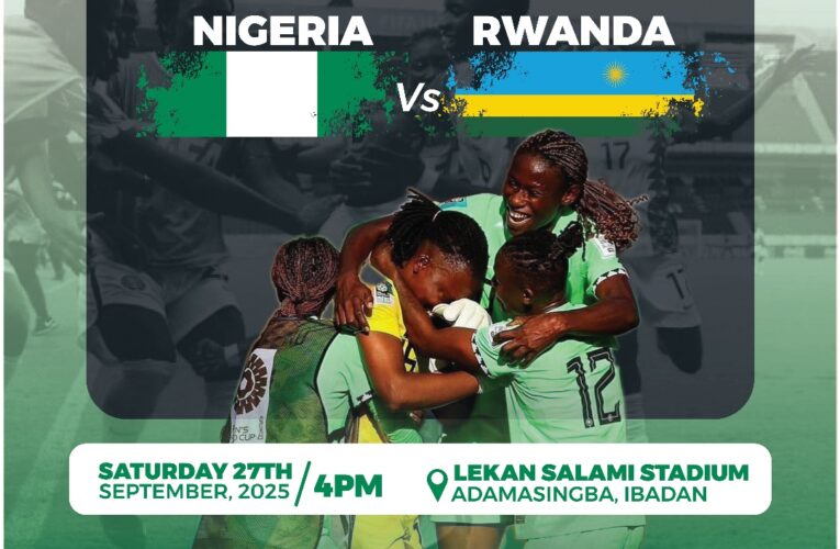 Nigeria vs Rwanda: Lekan Salami Stadium to Stage FIFA U-20 Women’s World Cup Qualifier