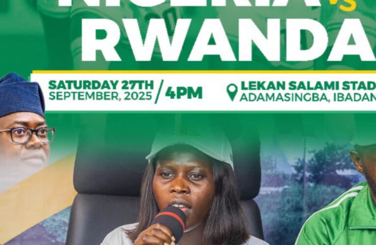 Oyo Pacesetter Queens to Gain from Falconets–Rwanda Match-Youth and Sports’ Commissioner Says