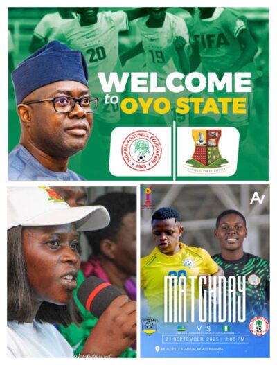 Just In: Free Tickets! Ibadan Set for Falconets vs Rwanda Showdown — Oyo Govt Declares