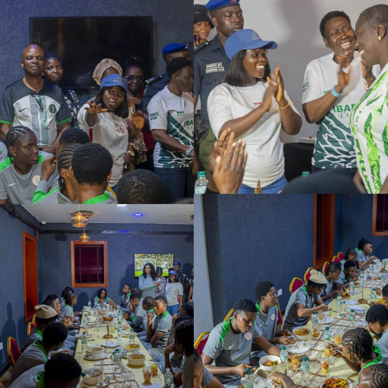 Oyo Youth and Sports Commissioner Adegoke Welcomes Falconets, Assures State Government’s Full Readiness in Ibadan