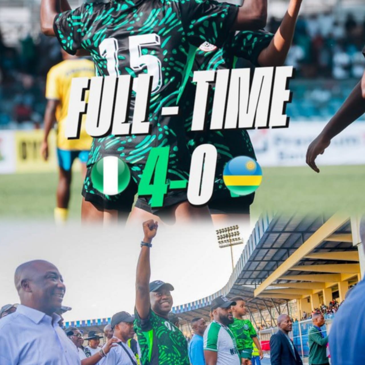 Makinde Courts Super Eagles as Falconets Crush Rwanda 4-0 in Ibadan