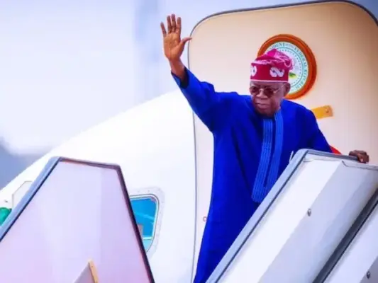 Breaking:President Tinubu Embarks on Vacation, Jets off to Europe
