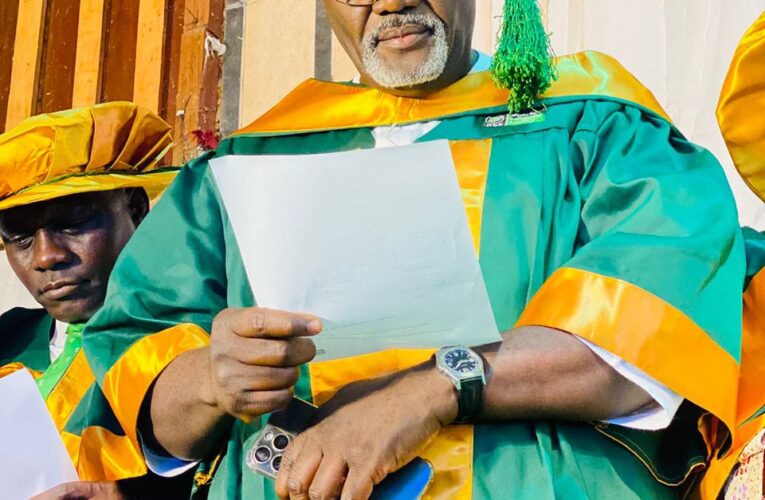 NCS Confers Top Fellowship on Odidiomo