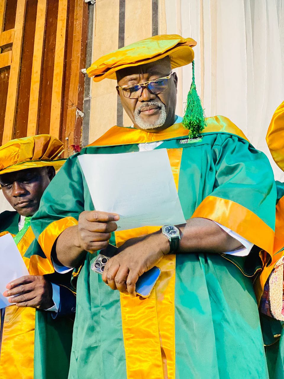 NCS Confers Top Fellowship on Odidiomo