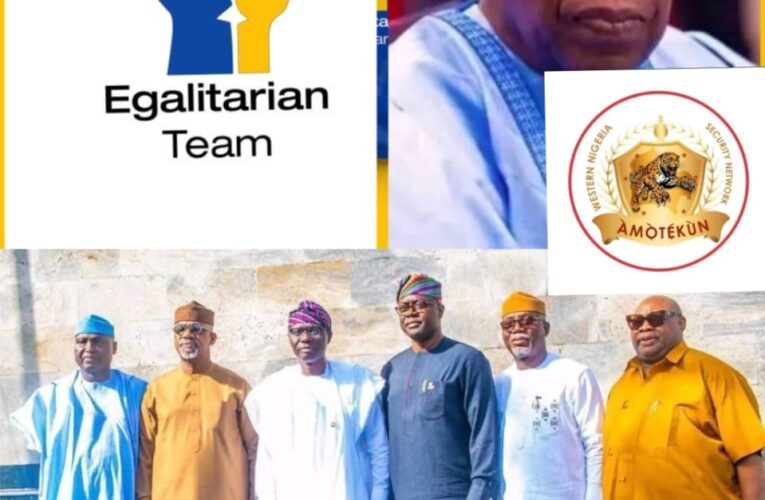 EGALITARIAN TEAM Urges Southwest Governors to Empower Amotekun, Calls on President Tinubu to Sign State Police Now