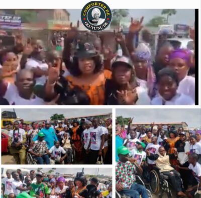 Oyo Lawmaker, Hon Comforter Honors Global Disability Day