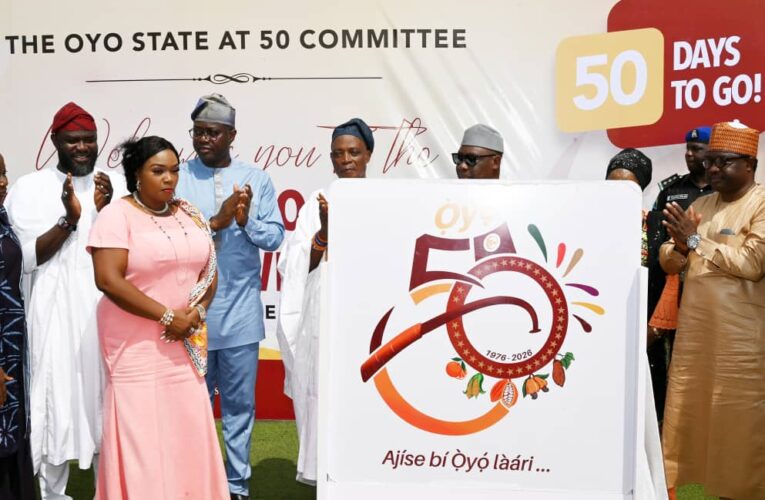 Oyo @ 50: Makinde unveils logo, as 50-day countdown begins