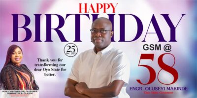 Makinde @58: Hon. Comforter Celebrates Governor Makinde’s , Commends Leadership and Service