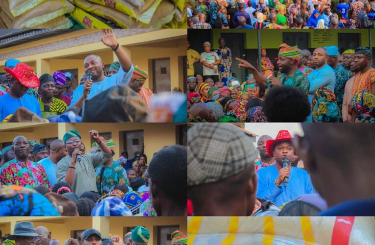 Xmas/New Year: Jubilation As Ibadan North PDP Holds Grand Final Meeting Of 2025, Distributes Rice, ₦12m To Members