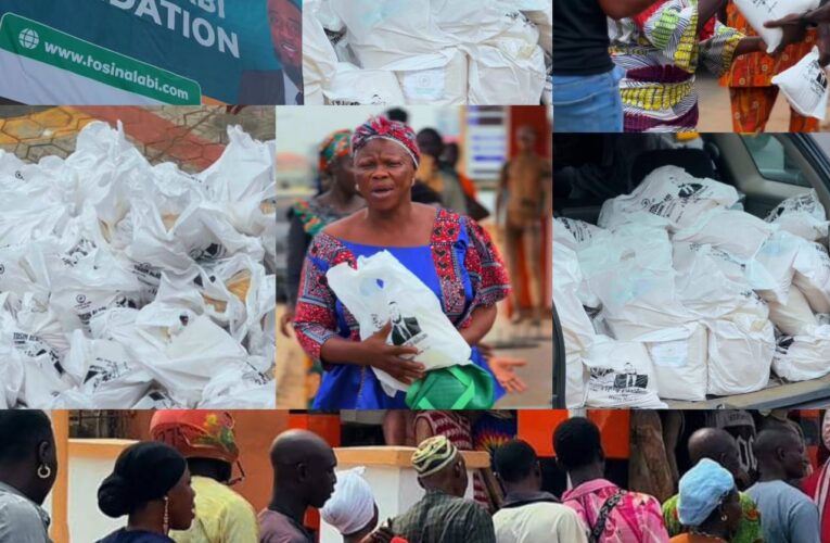 Joy Across Egbeda/Ona Ara as Tosin Alabi Reaches 1,000 Residents with Festive Support