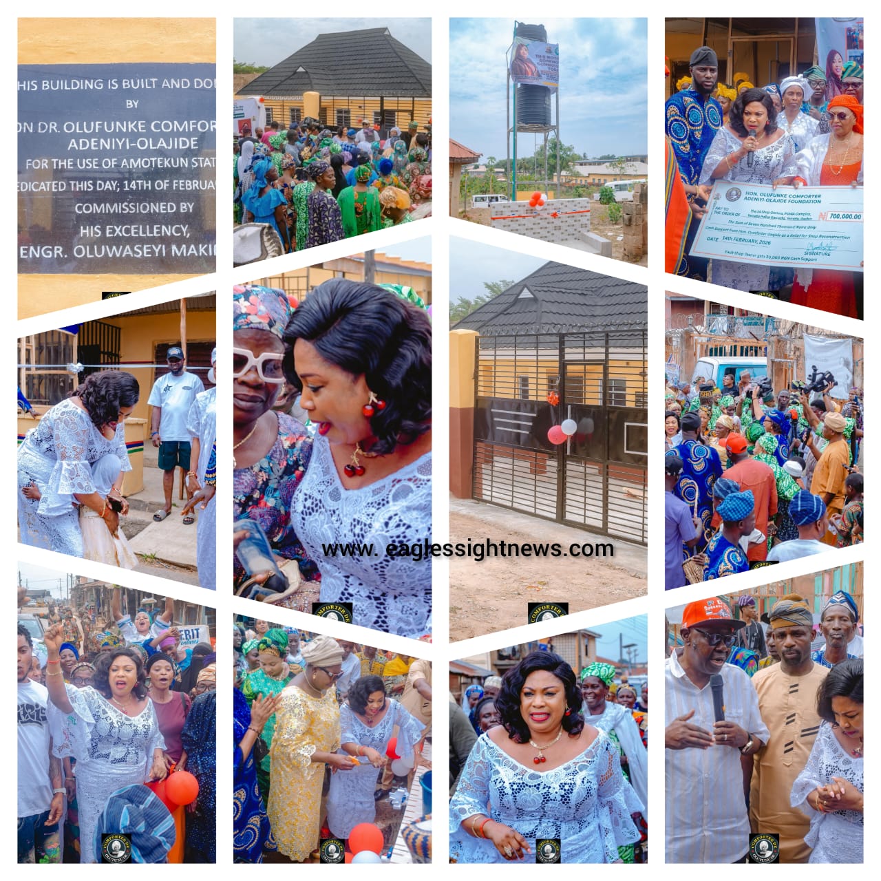 Comforter Delivers Development: Commissions Mega Projects, Empowers Ibadan North Residents