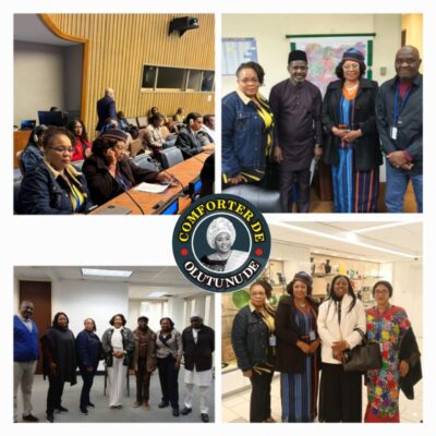 Hon. Comforter Olajide Represents Oyo at International CSW70 Meeting in New York, USA