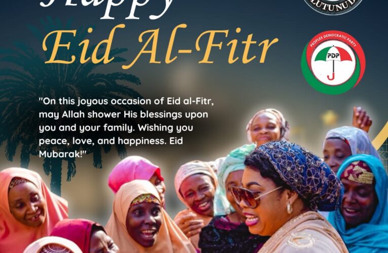 Oyo Lawmaker, Hon. Comforter, Extends Eid al-Fitr Greetings to Muslims Ummah in Ibadan North, Oyo State, and Globally