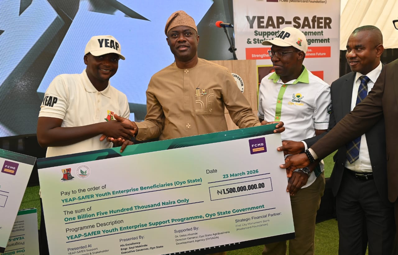 N1.5bn YEAP-SAfER Disbursement kicks-off as Makinde Approves N10,000 Transport Support for Workers