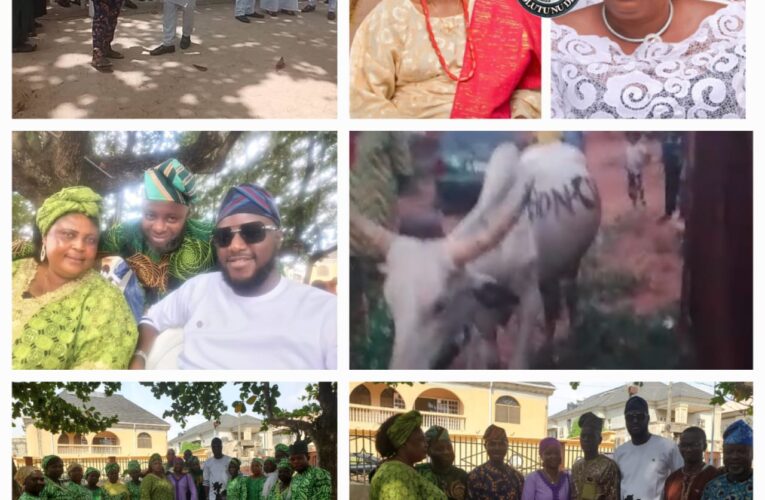 Promise Keeper: Hon. Comforter Honours Late Alhaja Halimo at 8th Day Fidau