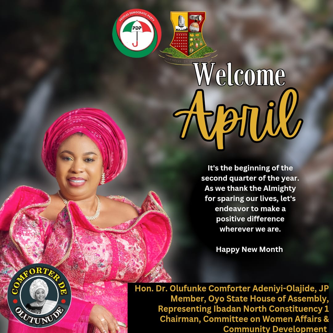 New Month: Hon. Comforter Congratulates Constituents, Offers Prayers to Ibadan North, Oyo, Nigerians